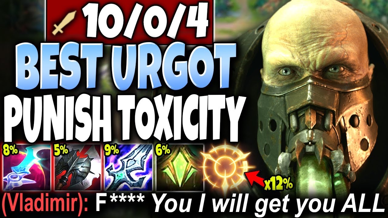☢️ Best Urgot Season 11 Build to PUNISH TOXICITY ☢️ LoL Top Lane Urgot Guide Preseason s11 Gameplay