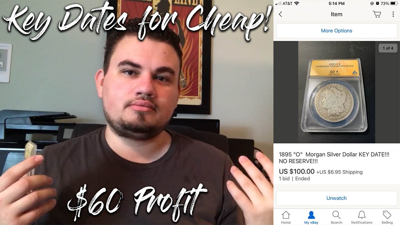 How to make EASY money selling 1895 O Key Date Morgan Dollars!