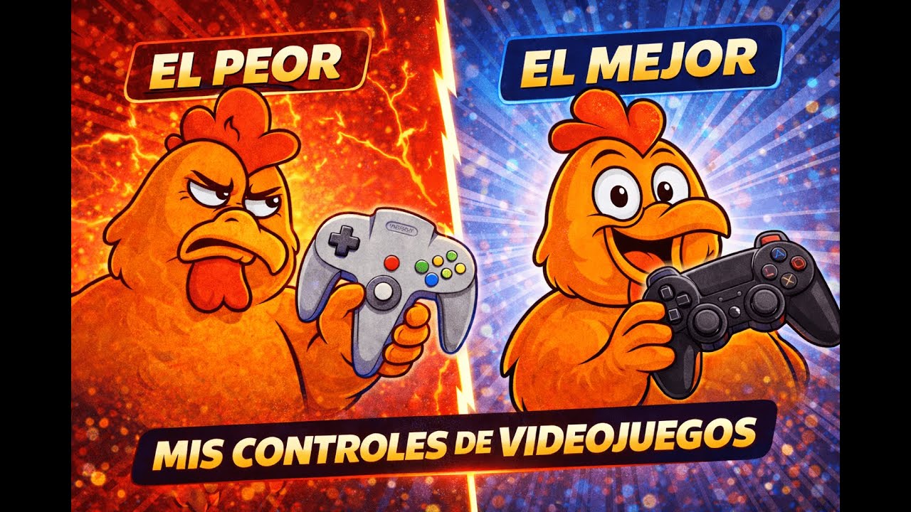 Mis controles de videojuegos - Del mejor al peor #gamming #gaming Gallo Games