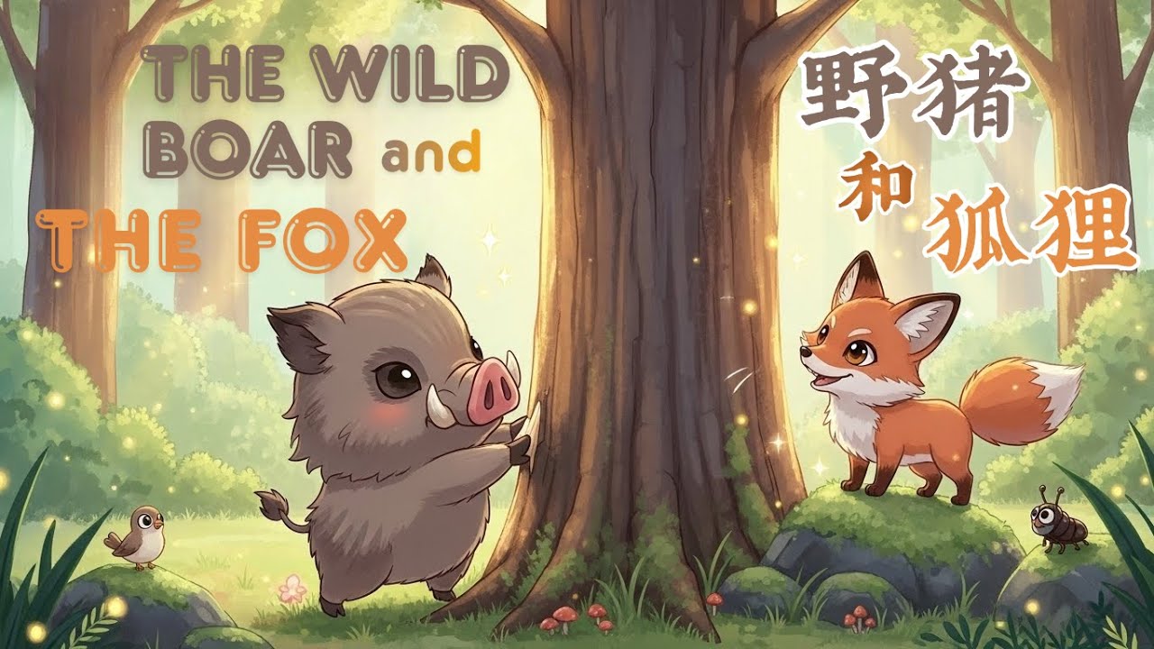 (HSK 1–2) The Wild Boar and the Fox - Who Is Smarter? | 野猪和狐狸: 谁更聪明？ | Daily Mandarin Podcast