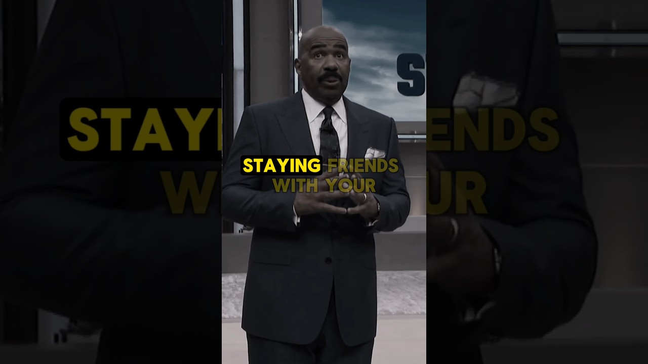 Staying Friends With Ex #steveharvey #steveharveymotivation #friends #quotes #motivation