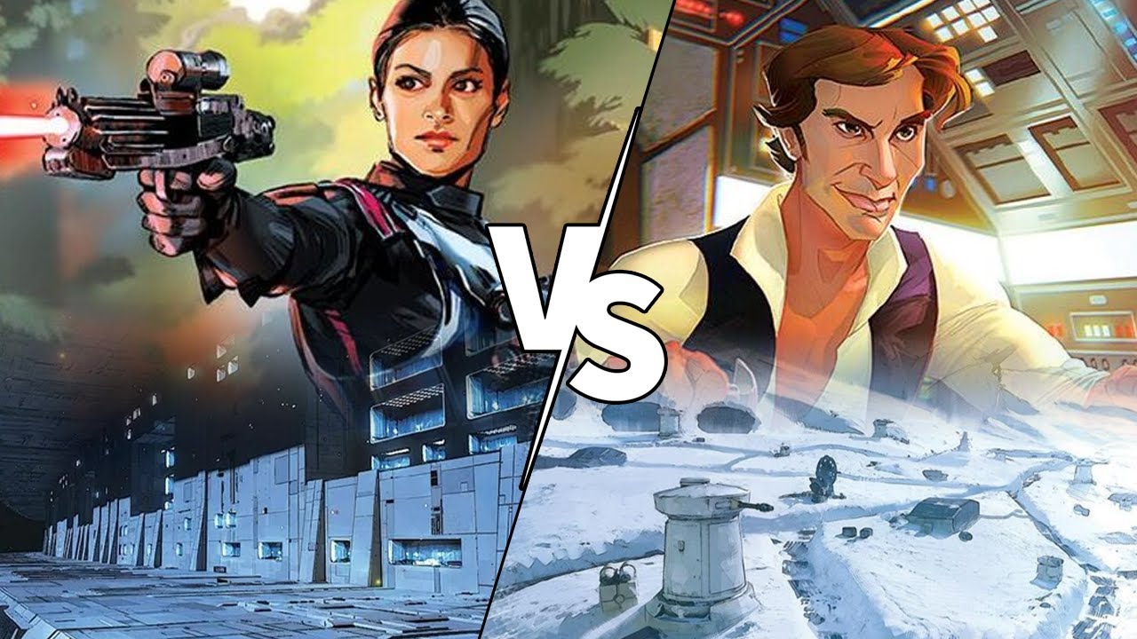 Iden Command Center VS Han Solo Echo Base [Star Wars Unlimited]