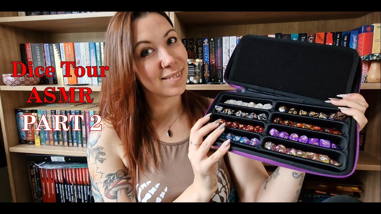 My First ASMR Whispered Dice Tour Part 2