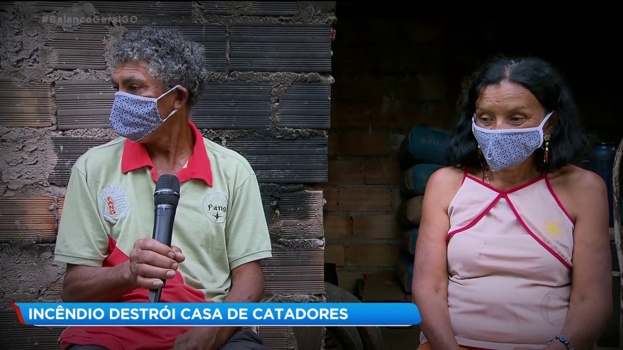 INCÊNDIO DESTRÓI CASA DE CATADORES