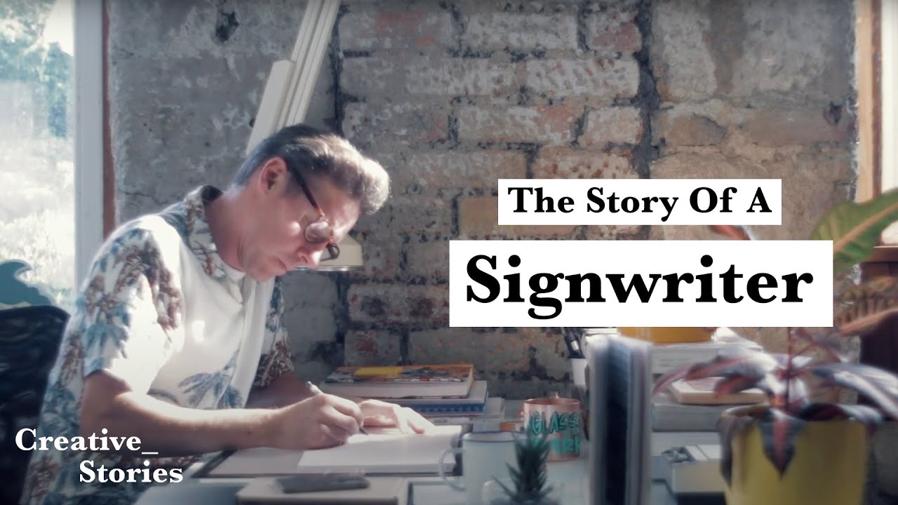 Traditional Signwriter | The Story Of By Umberto | Full Documentary