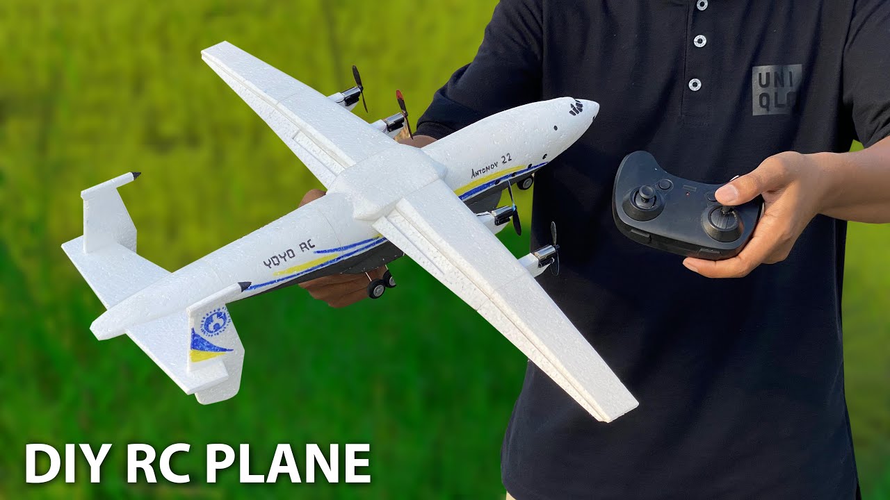 Amazing Build micro RC plane | Antonov An 22