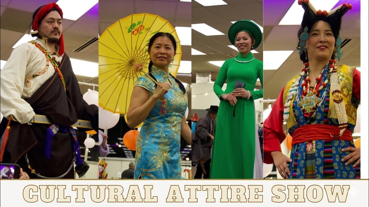 Asian Arts & Culture Celebration Concludes with Tibetan Circle Dance & Cultural Attire Show