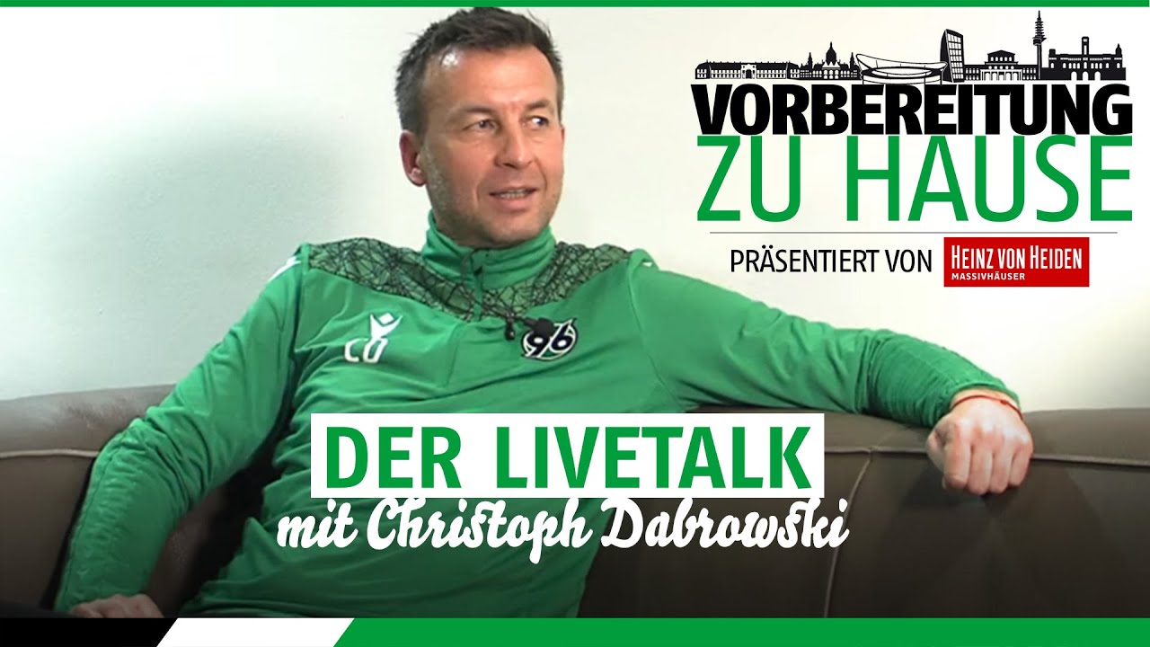 RE-LIVE: Der #VorbereitungZuHause-Livetalk mit Christoph Dabrowski