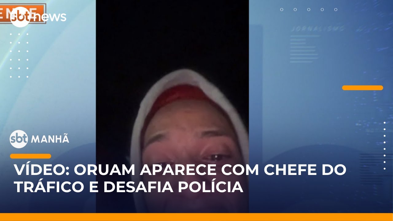 Oruam será indiciado por ligação com o tráfico, diz chefe da Polícia Civil do RJ | #SBTManhã