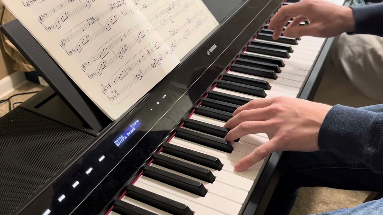 This is what is sounds like normally without thumping but with mistakes