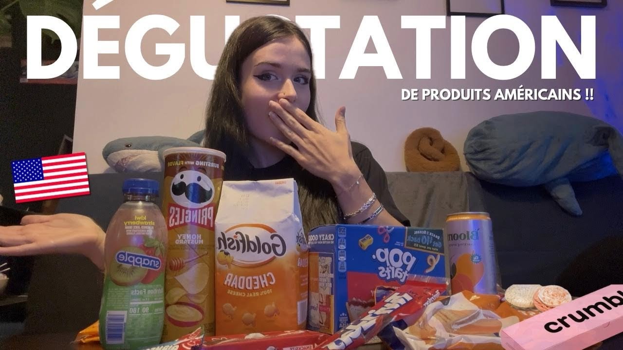 UNE FRANÇAISE GOÛTE DES PRODUITS AMÉRICAINS - ft. son copain