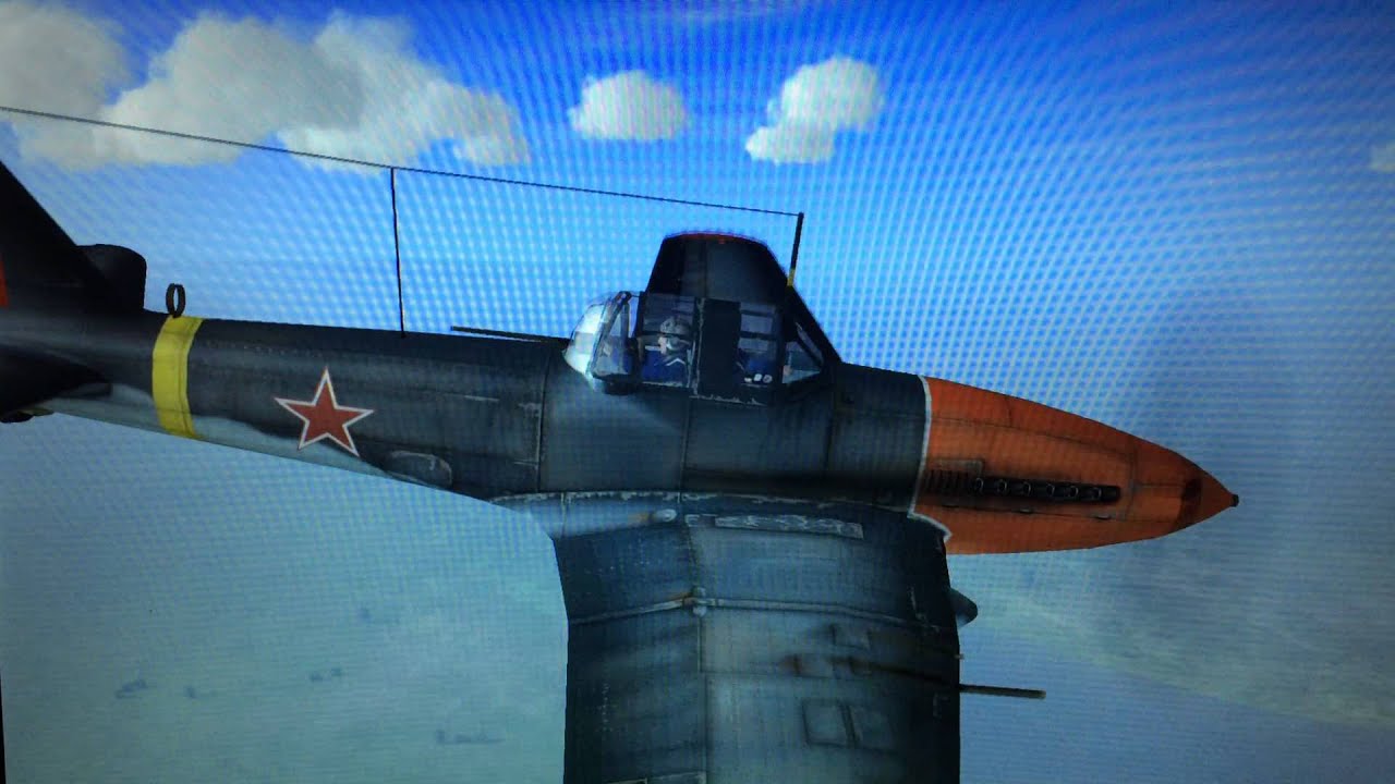 IL-10 Closeup in Strafing Run via IL2: 1946