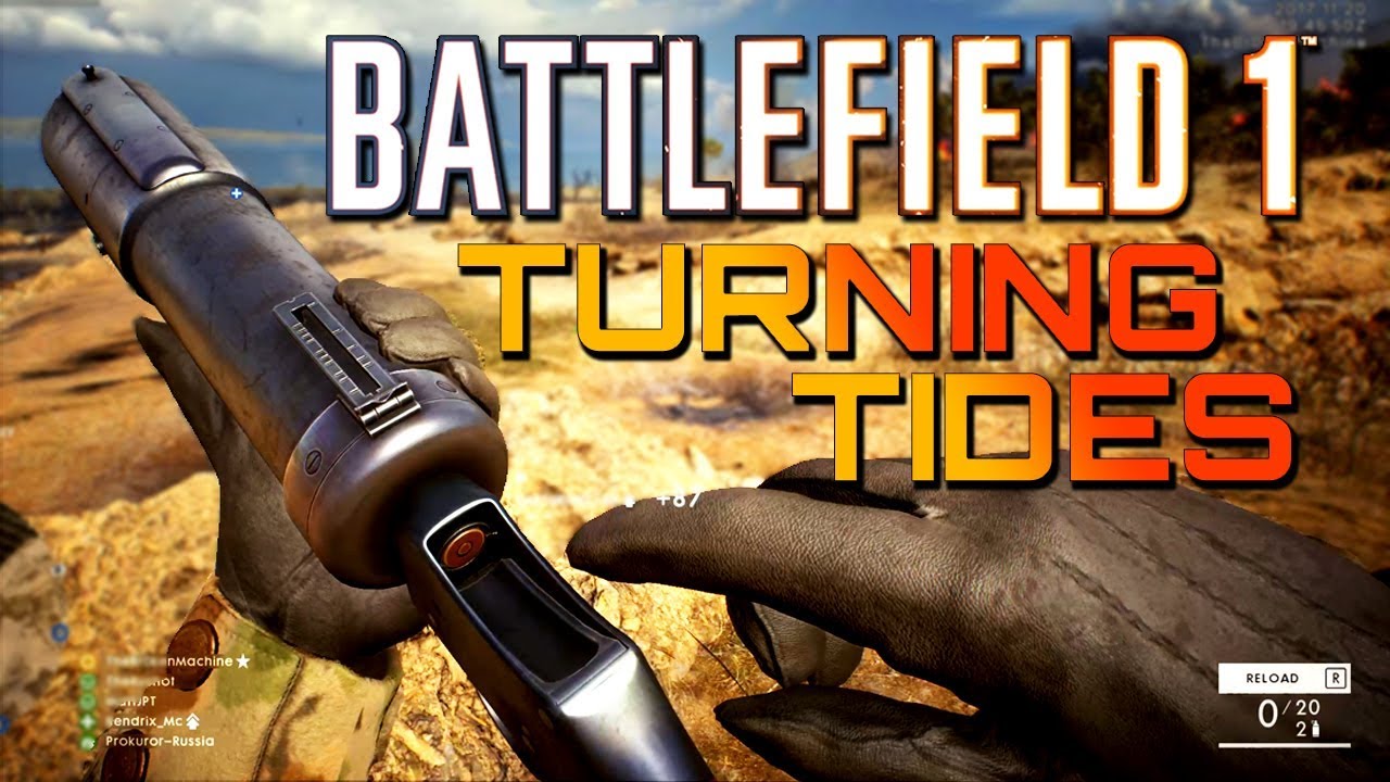 Battlefield 1: NEW Turning Tides and Infiltrator Class Gameplay! (1440p 60fps)