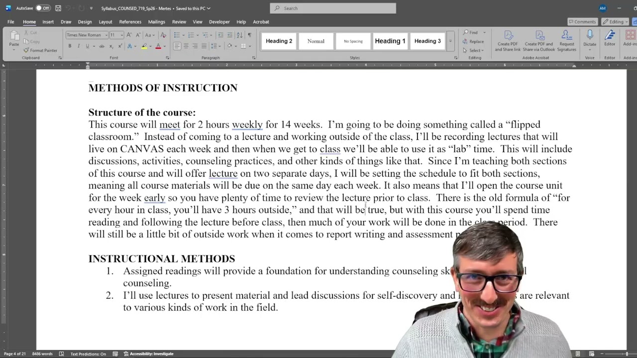 Syllabus Overview 2026