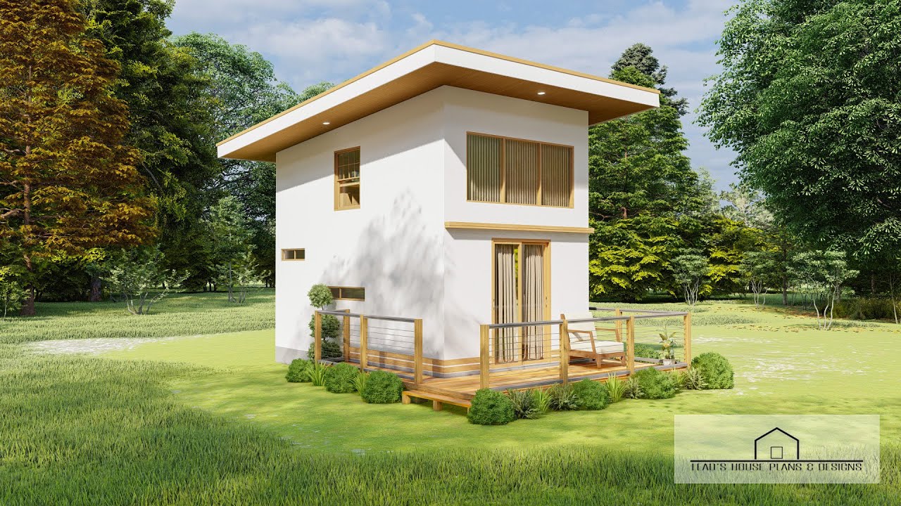 Tiny House Design with Loft (3 x 5 Meters )( 160 sqft )