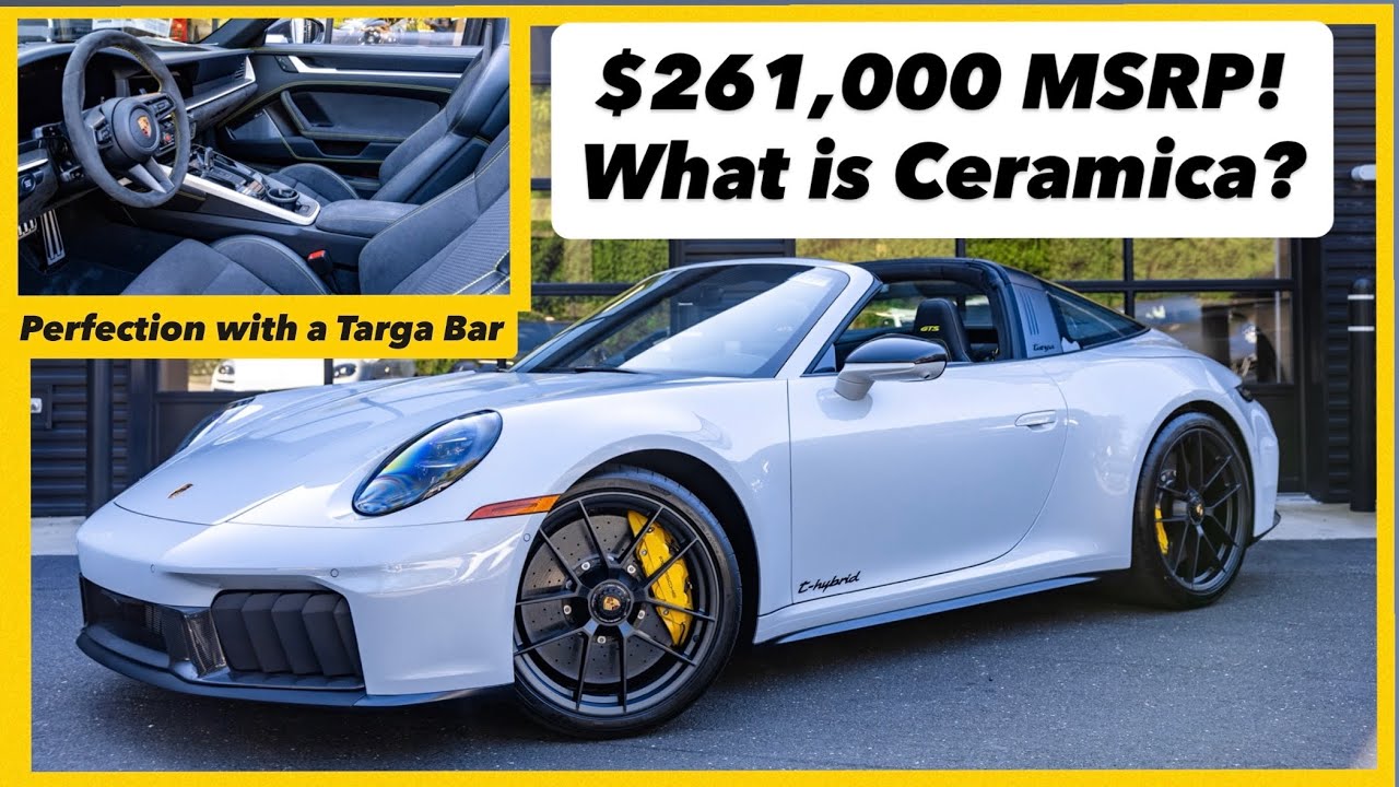 Why is this 1 so special? 2026 911 Targa 4 GTS in Ice Grey and Ceramica @Porsche Greenwich