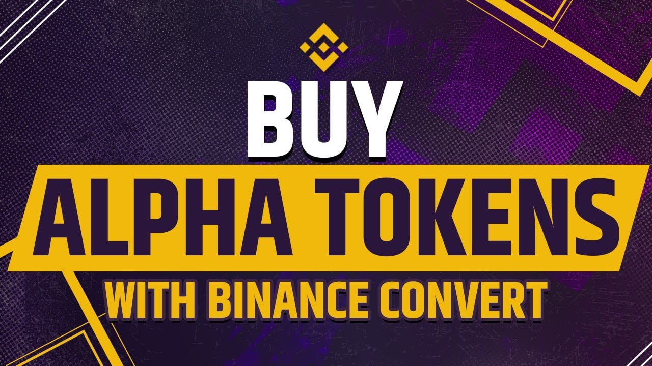 Easily Buy & Sell Alpha Tokens on Binance Convert | Full Tutorial