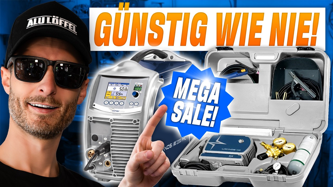 Schweiß Profi aufgepasst! Böhler Uranus SMC 2000 im Mega Deal. Mag schweißen