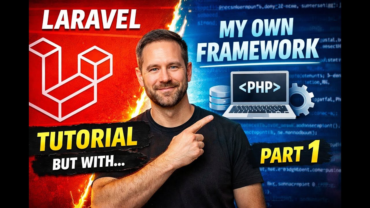 Part 1 - I Followed a Laravel Tutorial… But Used My Own Framework Instead