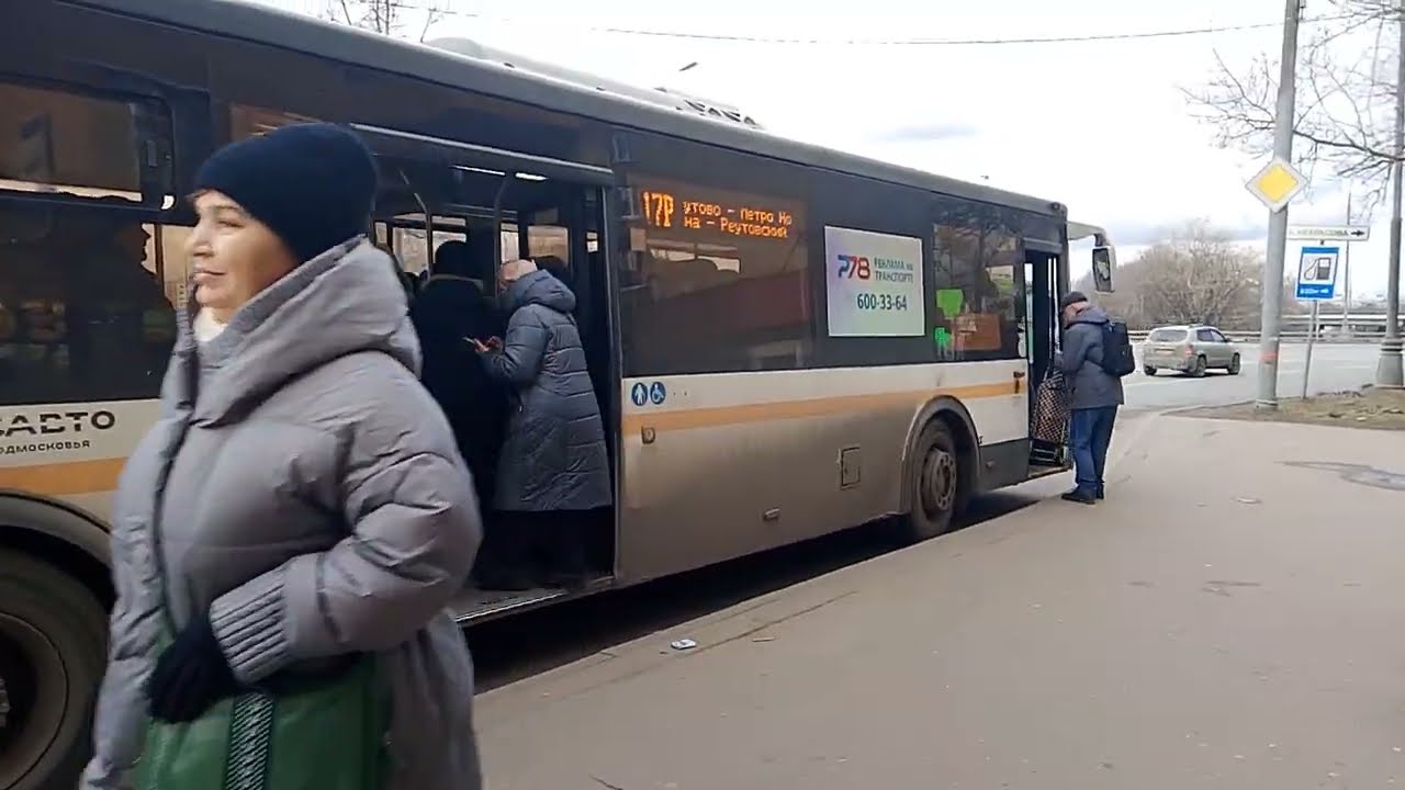 Поездка на автобусе ЛиАЗ 5292.65-03 2020 по маршруту 17р