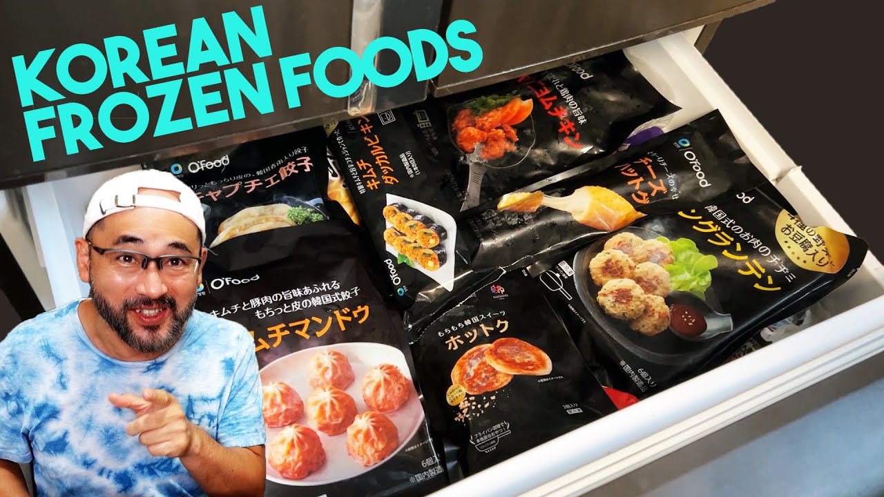Frozen Korean Food Taste Test