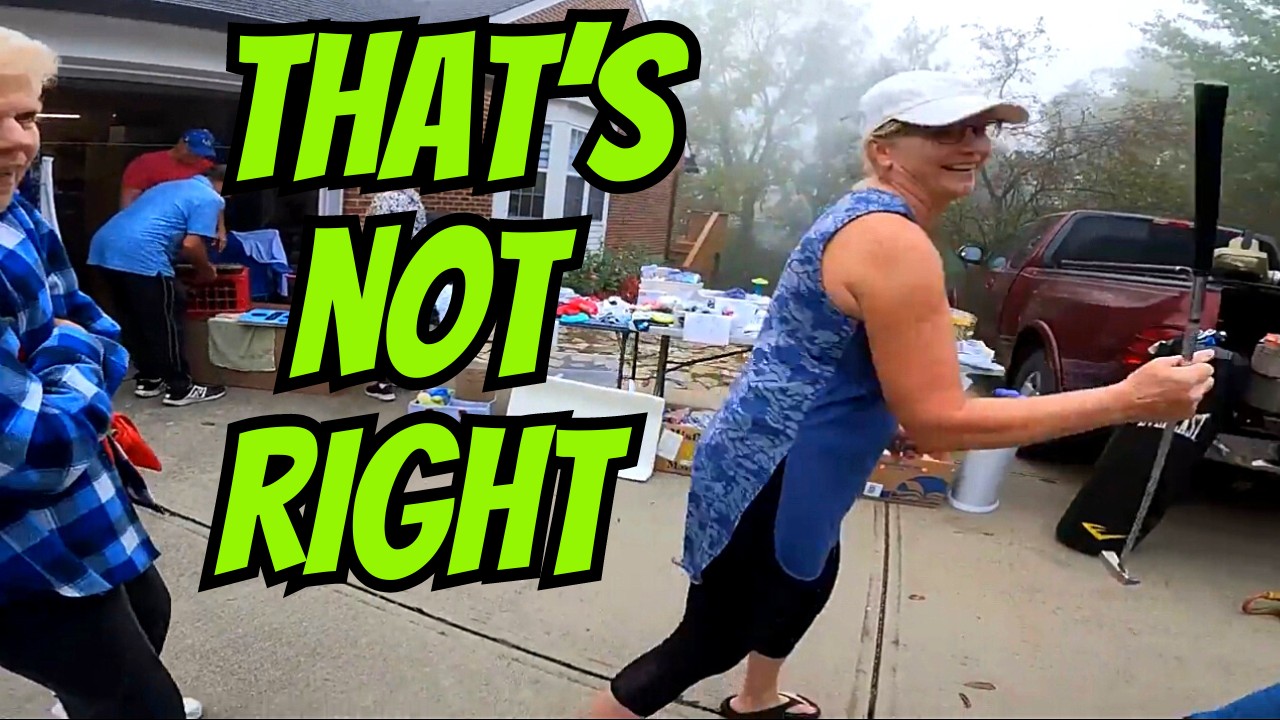 We Had Already Agreed on The Price at Her Garage Sale