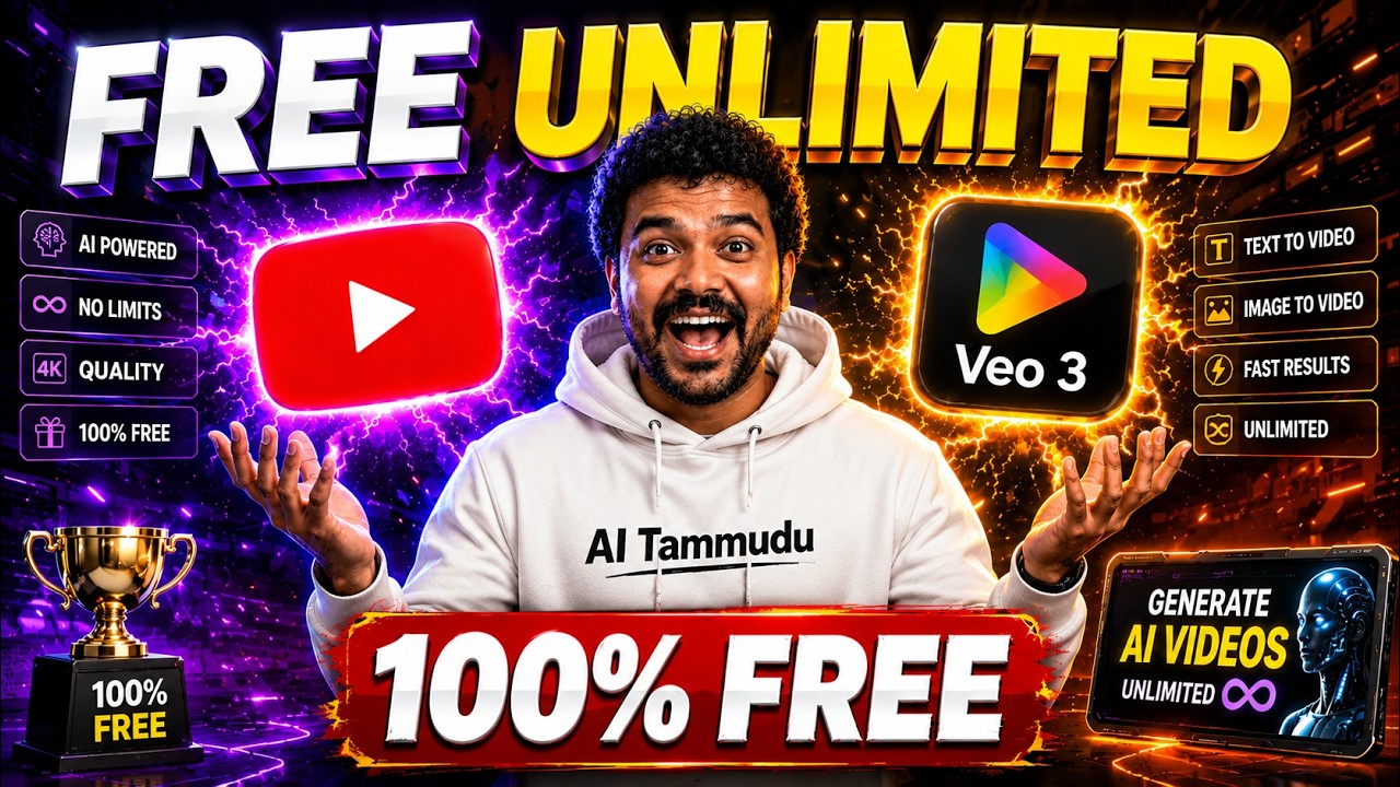 Google Veo 3.1 FREE & Unlimited! Hidden YouTube AI Trick