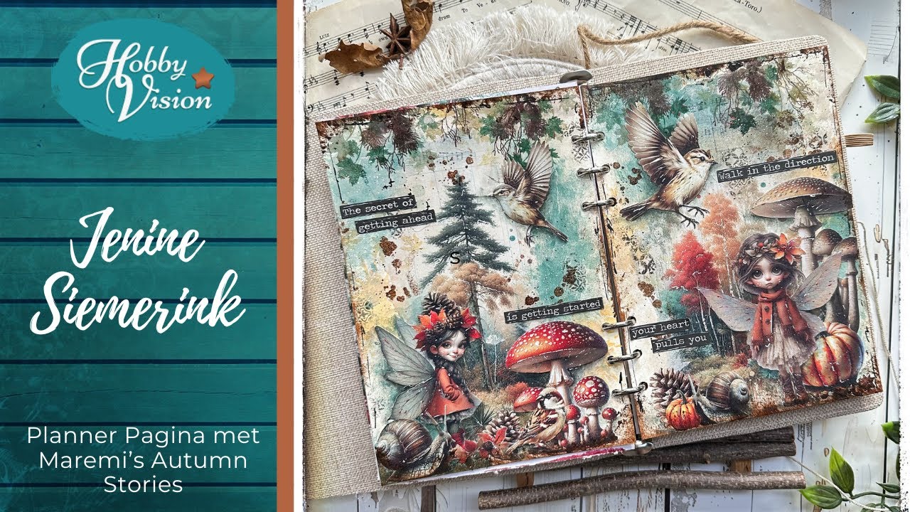 FBLive - 25-10-2024 - Jenine Siemerink - Planner Pagina's met Maremi's Autumn Stories Collectie