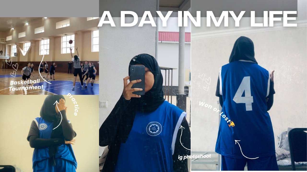 🏀 INTENSE UNIVERSITY BASKETBALL TOURNAMENT IN TASHKENT! | A Day in My Life as a Student-Athlete 🎓🔥