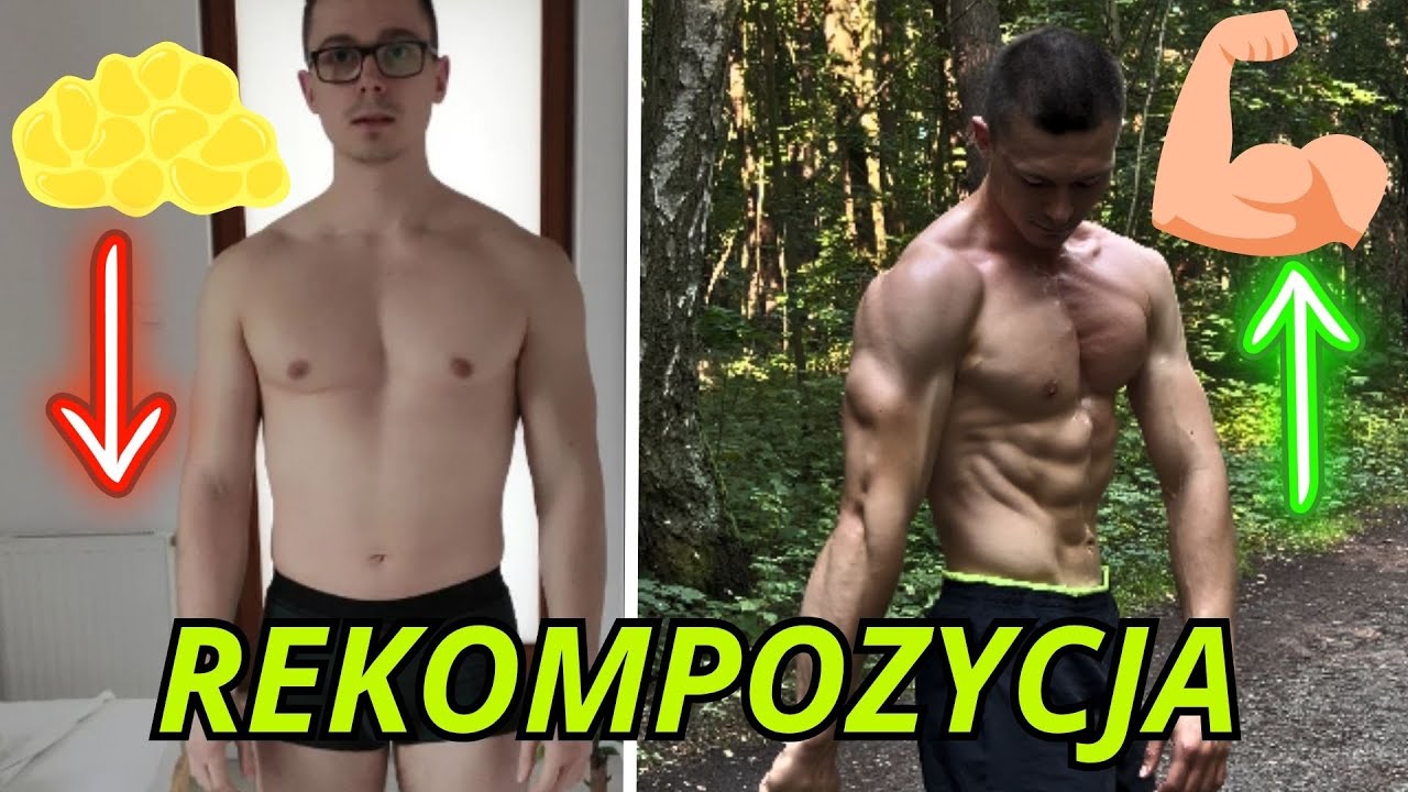 Jak przybrać na Suchej Masie SPALAJĄC Tłuszcz JEDNOCZEŚNIE (Rekompozycja Sylwetki SKINNY FAT)