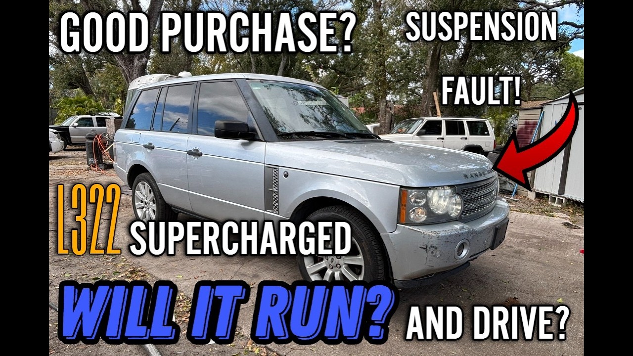 I bought a $90k l322 Range Rover for $2500! will it make it home?