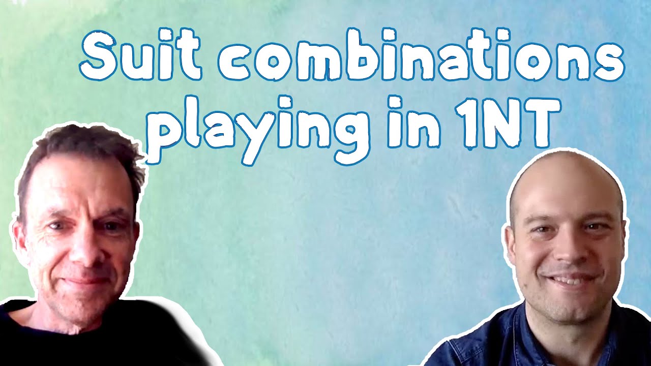 Suit combinations playing in 1NT - with Graeme Tuffnell