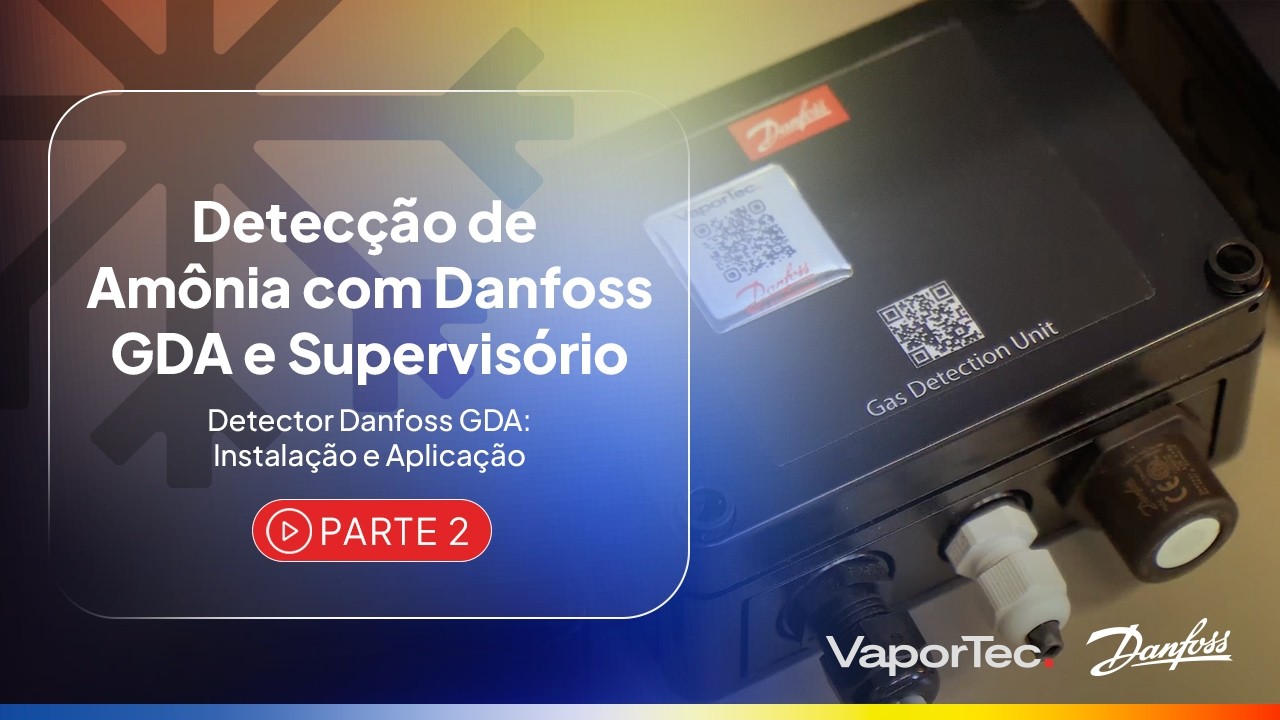 Detecção de Amônia com Danfoss GDA e Supervisório - Vaportec & Danfoss l Parte 2