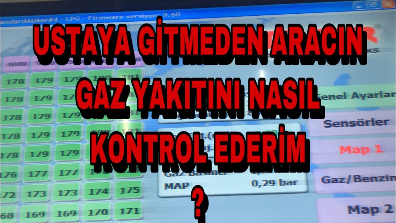 USTAYA GİTMEDEN ARACINIZIN LPG SİSTEMİNİ NASIL KONTROL EDERİZ