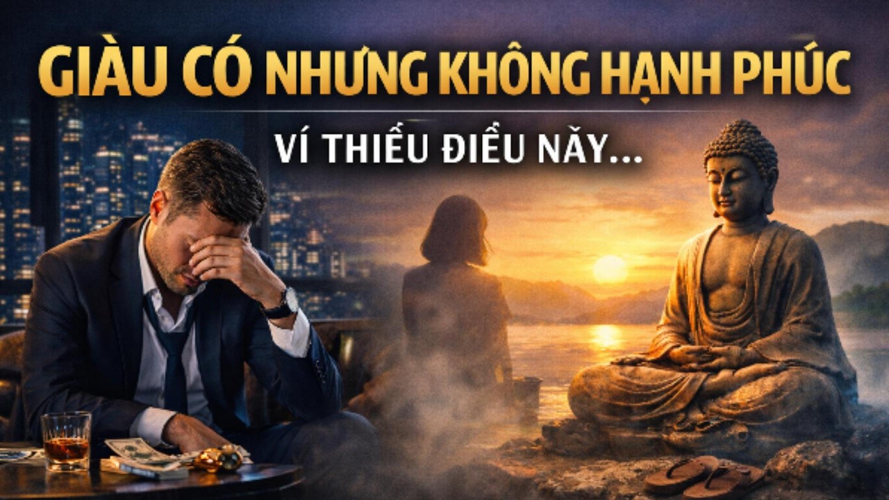 Giàu Có Nhưng Không Hạnh Phúc – Vì Thiếu Điều Này