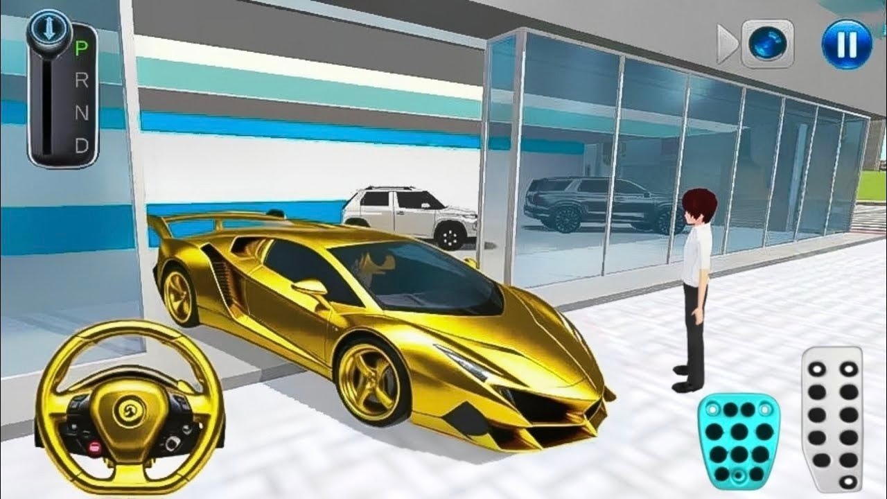 Today I Purchase Golden Lamborghini - 3D Driving Class Android Gameplay | Car driving Games 2025