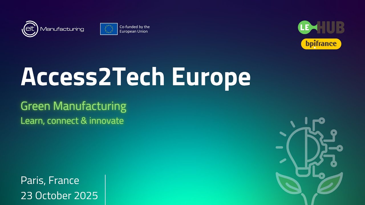 Access2Tech Green Manufacturing – Париж, 23 октября 2025 г.