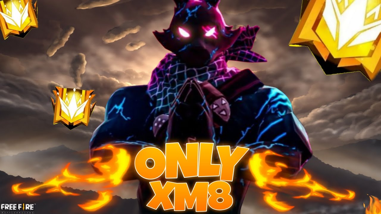 I Am Doing ONLY 'XM8' In FREE FIRE (LONE WOLF!).😍