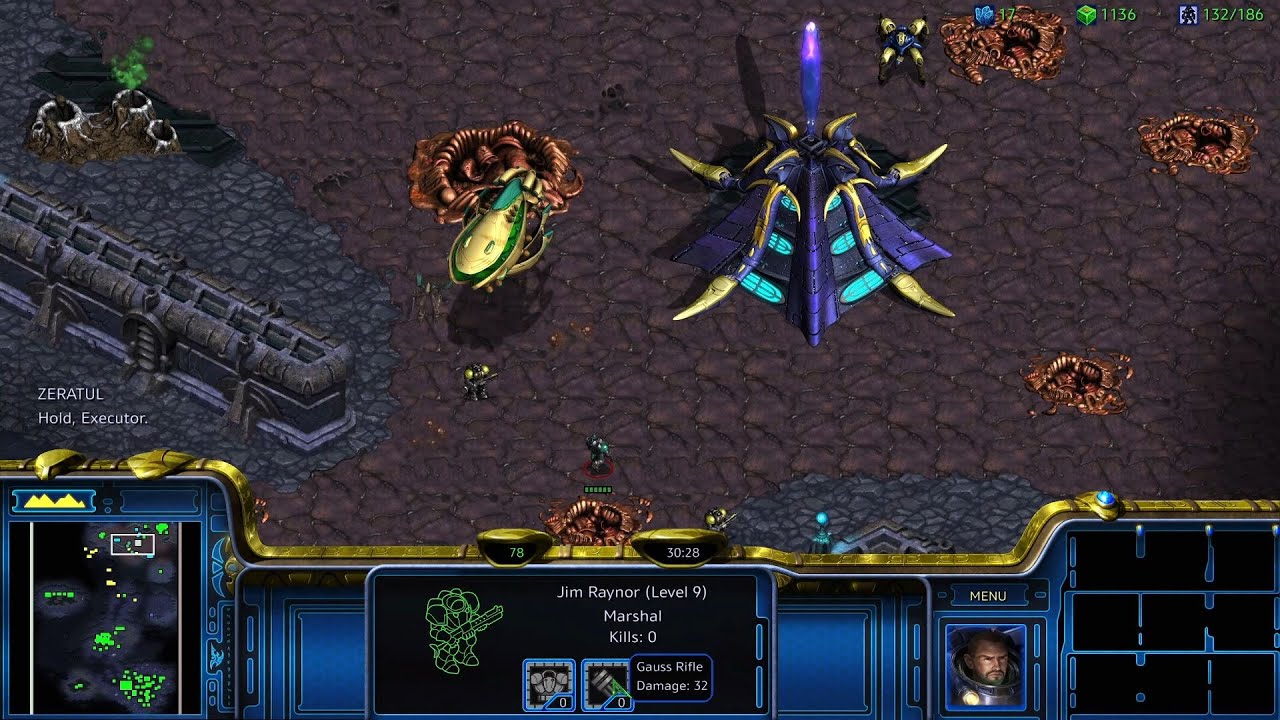 Tassadar obtains the Gantrithor before reaching the Oracle