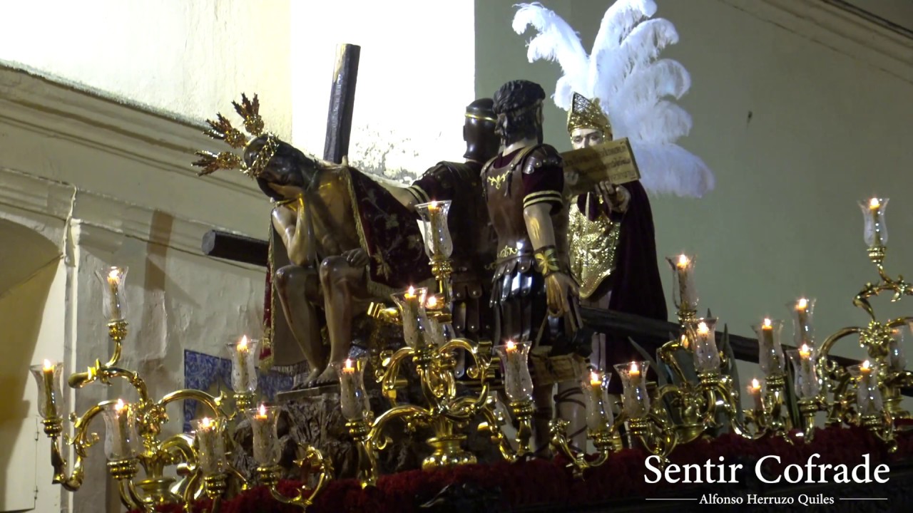 [4K] Salida de Nuestro Padre Jesús de la Humildad, Semana Santa Aguilar de la Frontera 2018