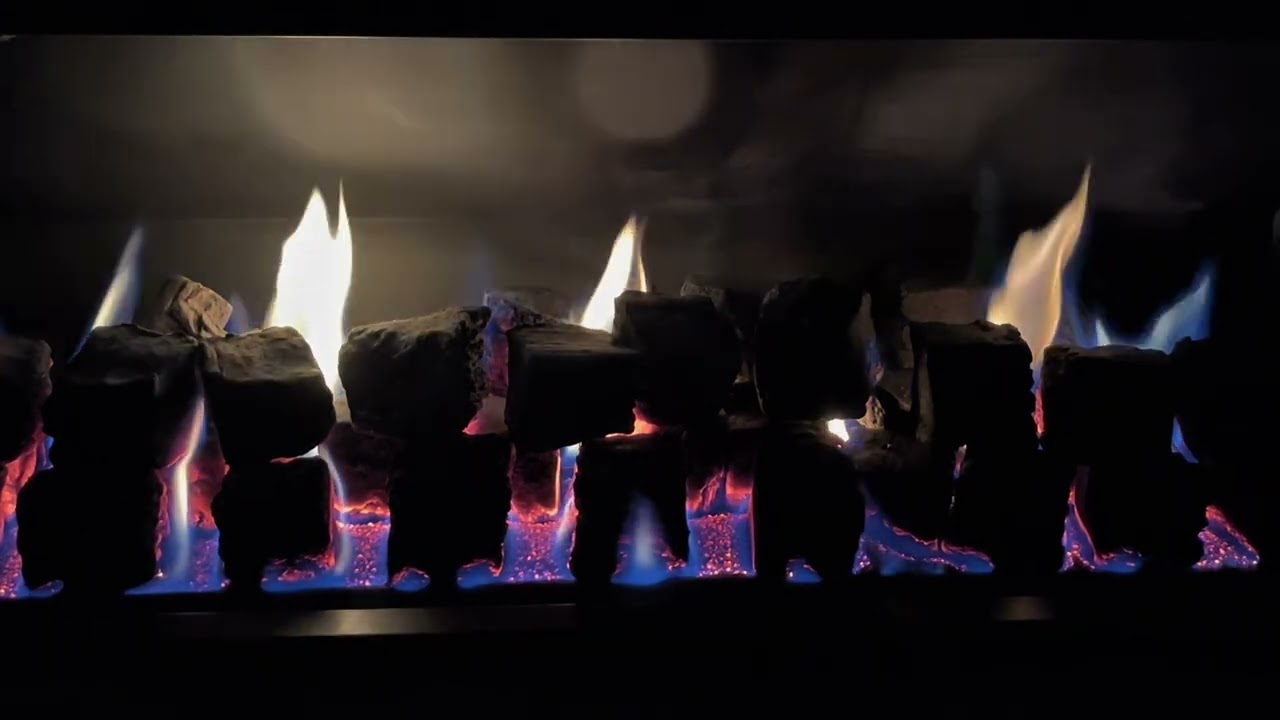 Cozy Fireplace Flames | Soft Fire Sounds & Subtle Crackle | 30 Minute Ambience