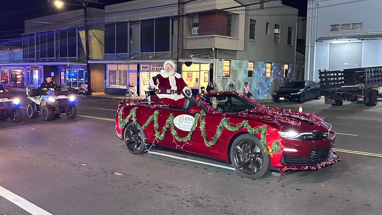 Kaimuki Christmas Parade 2025 Full Replay