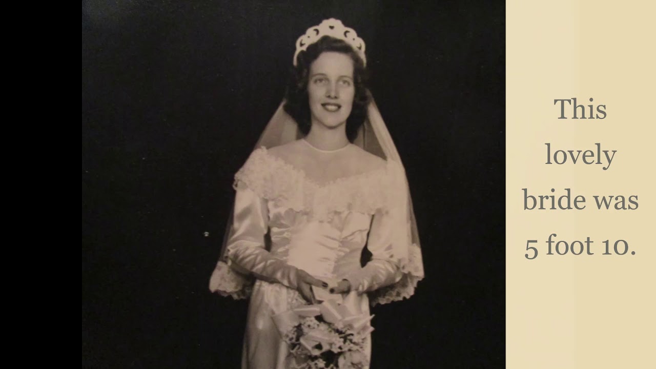 1940s Wedding Dresses Tour- World War II to 1949 Women's Wedding Dresses