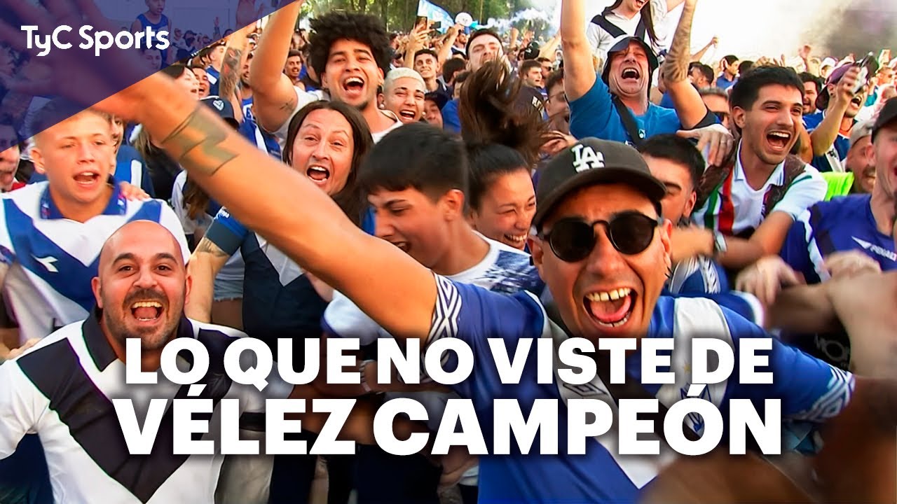 Lo que NO VISTE de VÉLEZ CAMPEÓN vs Huracán 🔥 Festejos, promesas, Bizarrap con los jugadores y más