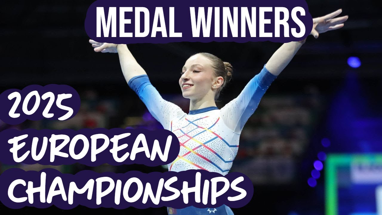 2025 European Gymnastics Championships Medal Winners
