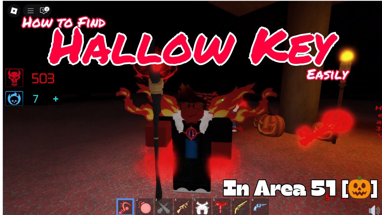 How to Find Hallow Key | In Area 51 [Alpha][🎃] | Halloween Event 2025 | EASY HALLOW KEY GUIDE 👻