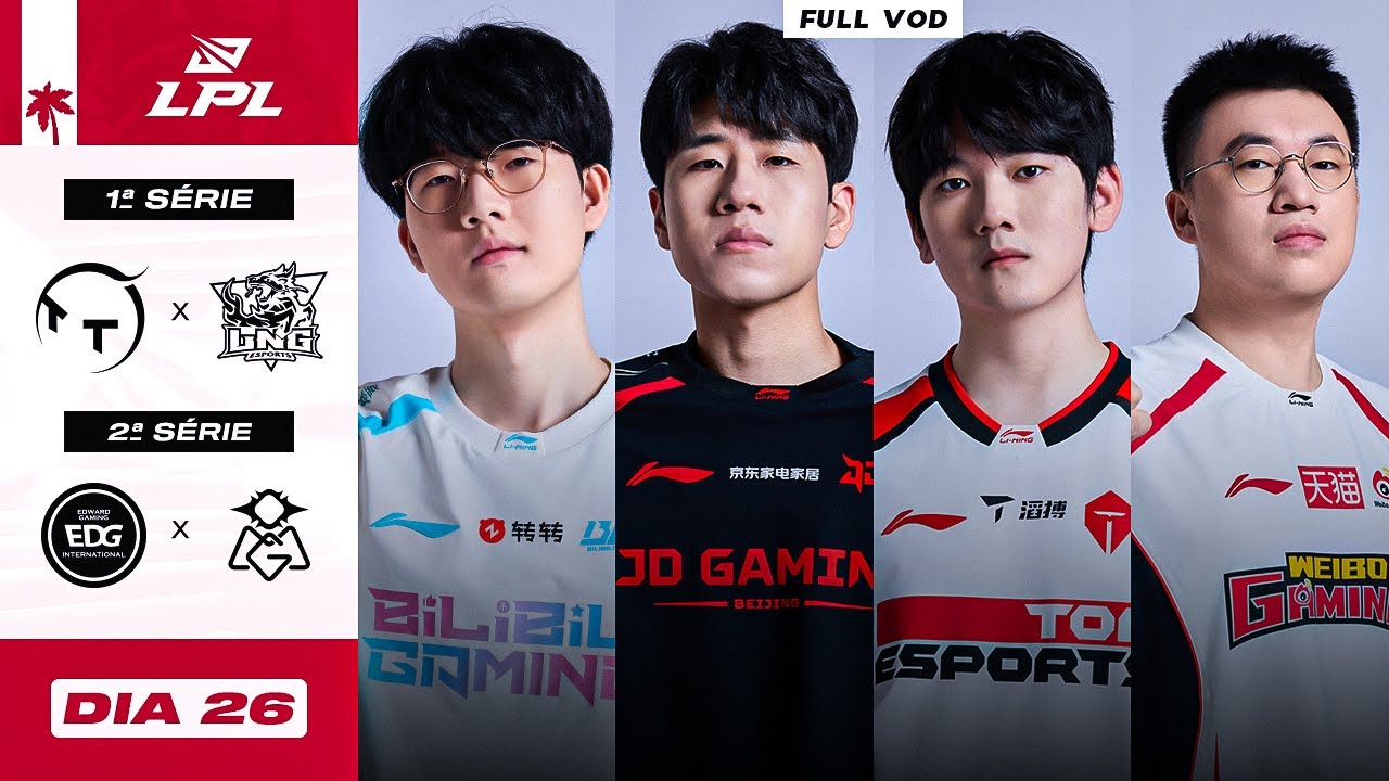 AO VIVO: TT x LNG | EDG x OMG | LPL Dia 26 | ILHA DAS LENDAS !cupom !sadia !kbmidl #LPLCOSTREAM