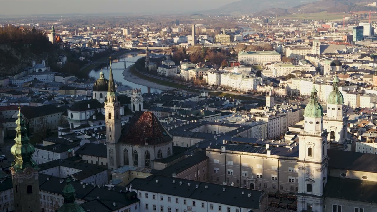 Salzburg From Above | Cinematic City Views