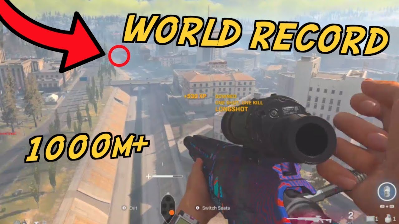 LONGEST SNIPER SHOT in WARZONE! (Call of Duty Warzone Highlights #2)