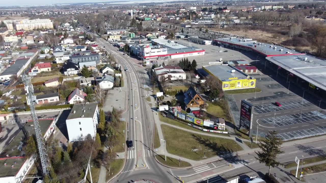 Hrubieszów - Kolejowa, 2022.02.13, 4K